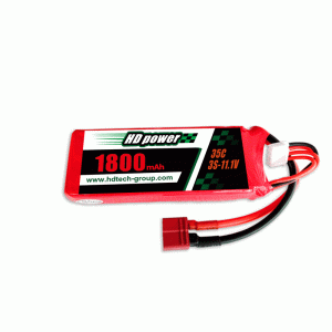 HD POWER 1800mAh 35C 3S 11.1V lipo battery