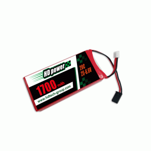 HD POWER 1700mAh 20C 2S 6.6V LiFe battery for Receiver&Transmitter