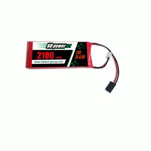 HD POWER 2100mAh 20C 2S 6.6V LiFe battery for Receiver&Transmitter