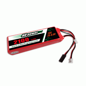 ETOP POWER 2100mAh(A) 20C 2SS 6.6V LiFe battery for Receiver&Transmitter