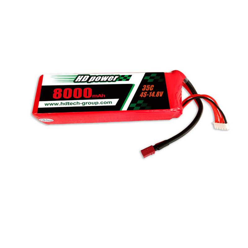 HD POWER 8000mAh 4S 35C 14.8V for UAV